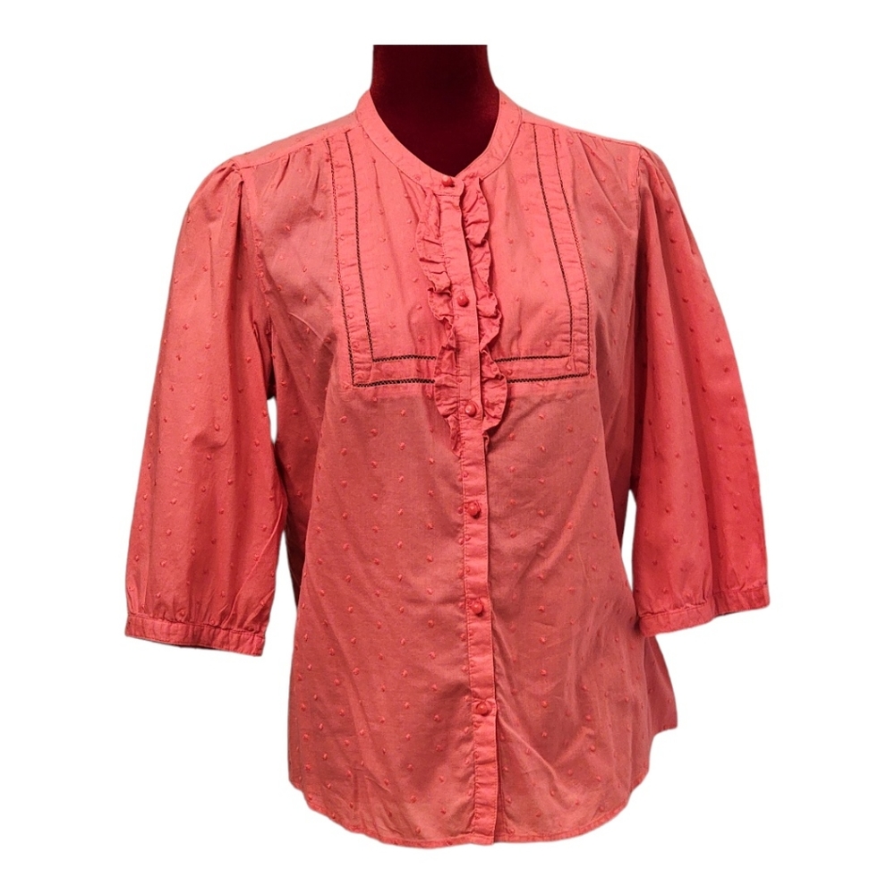 Old Navy 3/4 sleeve button-down blouse